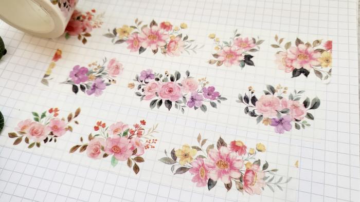 Washi Tape Flowers